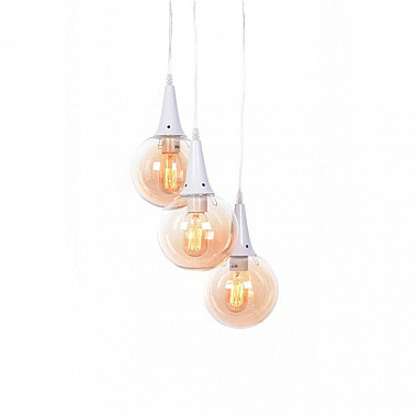 Подвесная люстра Lumina Deco Rocherro LDP 11192-3 WT