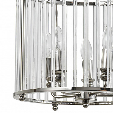 Подвесная люстра Lumien Hall Лариана LH3038/5P-A-NK-CL