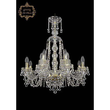 Подвесная люстра 11.26 11.26.8+4.220.XL-77.Gd.B