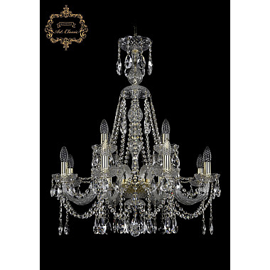 Подвесная люстра 11.12 11.12.8+4.240.XL-82.Gd.Sp