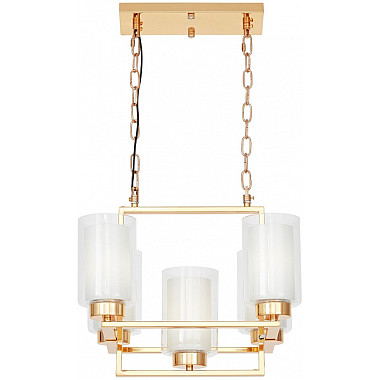 Подвесная люстра Lino LDP 1239-5 F.GD