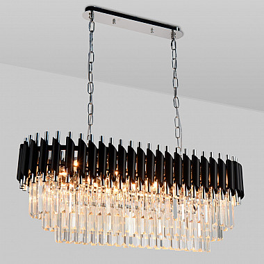 Подвесная люстра Darian DARIAN 76017/8C CHROME BLACK