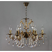 Подвесная люстра Granada 2118/6 PB Leaf crystal