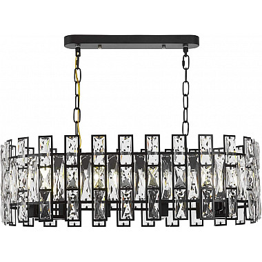 Подвесная люстра Florina LDP 7041-700-PR BK