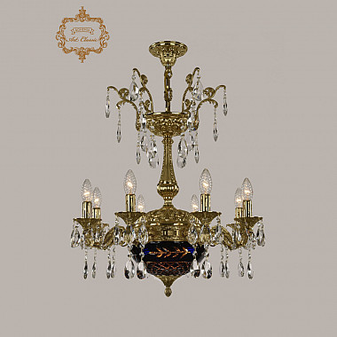 Подвесная люстра 31.19 31.19.8.CK125SP.250SP.G.Sp.Amber.Blue.1B