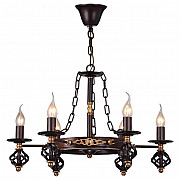 Подвесная люстра Arte Lamp Cartwheel A4550LM-6CK