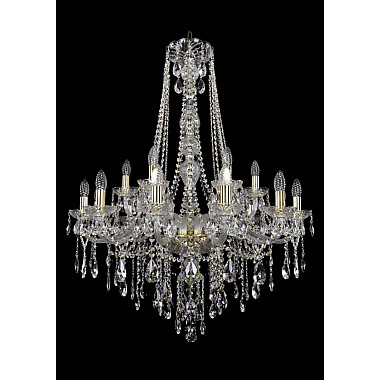 Подвесная люстра 1415 1415/12+6/300/h-108 G