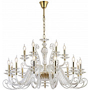 Подвесная люстра 8570 8576+12/C gold polished