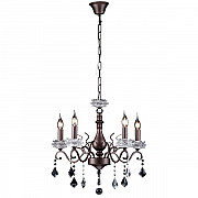 Подвесная люстра Samanta 11391/5C BROWN COPPER GOLD