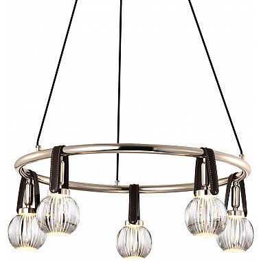 Подвесная люстра P0853 P0853-5C s-gold