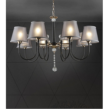 Подвесная люстра Gilliana WD3585/8H-CF-FGD-BK