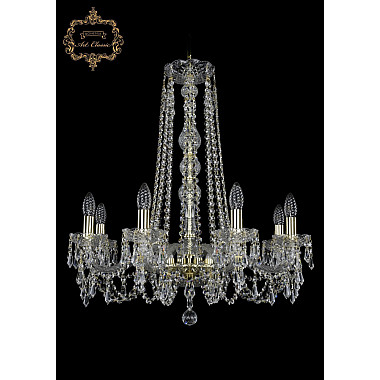 Подвесная люстра 11.23 11.23.8.220.h-70.Gd.Dr