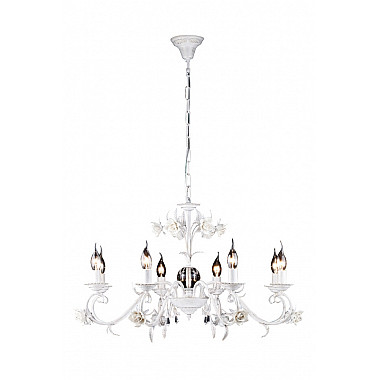 Подвесная люстра Jennifer 11394/8C WHITE GOLD