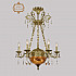Подвесная люстра 31.51 31.51.6.CK125SP.250SP.G.Sp.Amber.1C
