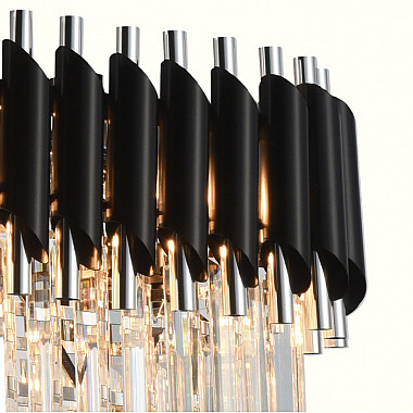 Подвесная люстра Darian DARIAN 76017/8C CHROME BLACK