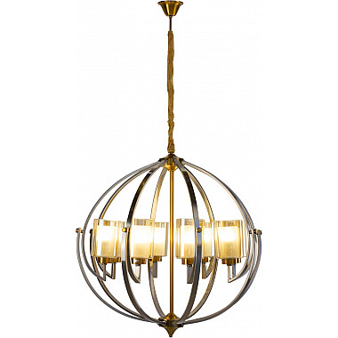 Подвесная люстра AM372 SP8 GAB+SN