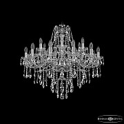 Подвесная люстра 1415 1415/12+6/300 Ni