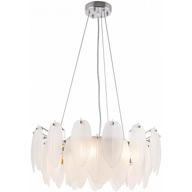 Подвесная люстра AM-4653 4653.D550.H240.E14.6 Ni