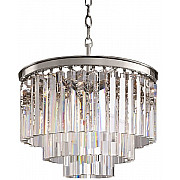 Подвесная люстра 1920s Odeon KR0387P-6 chrome/clear