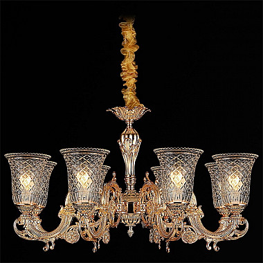 Подвесная люстра IL7287-8P-48 GD