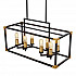 Подвесная люстра Lumina Deco Waldorf LDP 1140-8 BK+MD