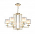 Подвесная люстра Crystal Lux Nicolas SP-PL6 Gold/White