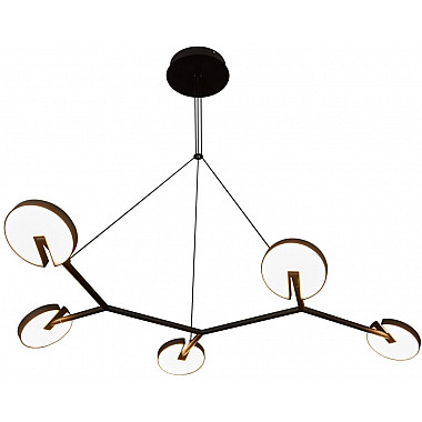 Подвесная люстра 0055 P0055-5A black
