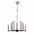 Подвесная люстра Elvan LU-39446/10-E14-SiBl