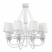 Подвесная люстра Arte Lamp Sergio A3326LM-8WH