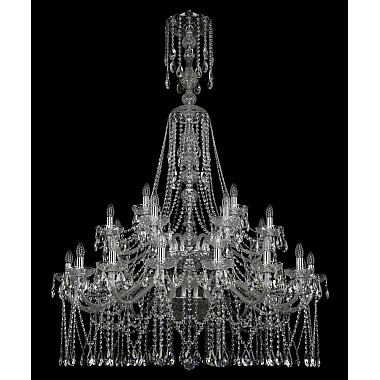 Подвесная люстра 1413 1413/16+8+4/400/XL-163/2d Ni