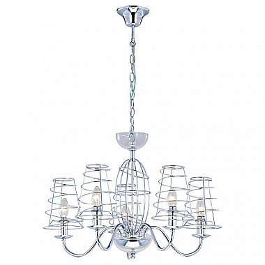 Подвесная люстра Arte Lamp Cage A4320LM-5CC