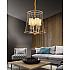 Подвесная люстра Lumina Deco Berton LDP 8013-4 F.GD
