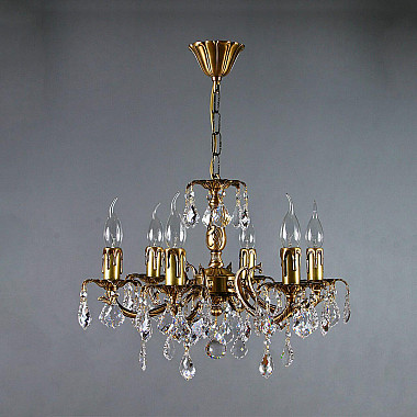 Подвесная люстра Ambiente Benisa 2226/6 AB New Leaf