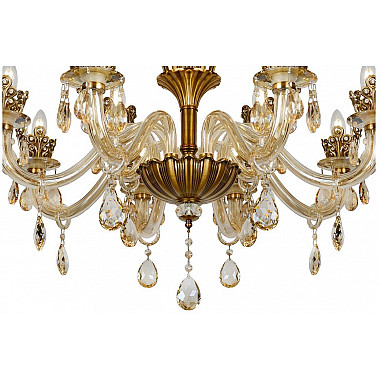 Подвесная люстра iLamp Asia 61078-8+4 BR