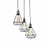 Подвесная люстра Lumina Deco Cobi LDP 11609-3 BK