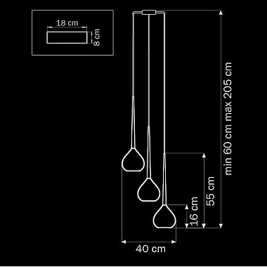 Подвесная люстра Lightstar Forma 808232