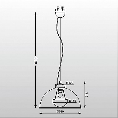 Подвесная люстра Zumaline Antenne TS-071003P-WHSI