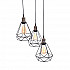 Подвесная люстра Lumina Deco Cobi LDP 11609-3 BK