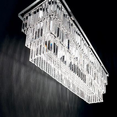 Подвесная люстра Ideal Lux Martinez SP8 Cromo 166360