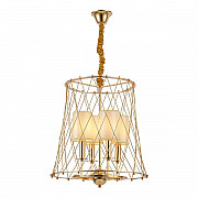 Подвесная люстра Lumina Deco Berton LDP 8013-4 F.GD