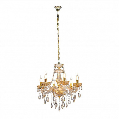 Подвесная люстра Lumina Deco Eliza LDP 7025-6 GD