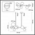 Подвесная люстра Odeon Light Tovi 4818/7