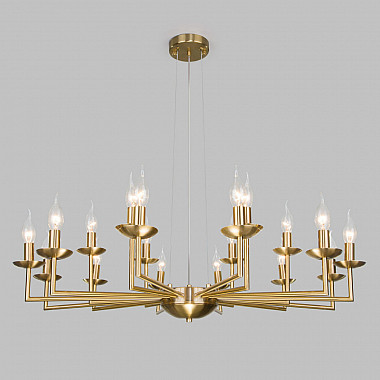 Подвесная люстра Cariso 60150/18 латунь