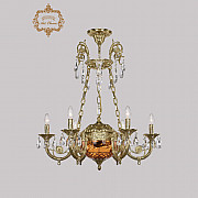Подвесная люстра 31.44 31.44.6.KR175SP.250IT.G.Sp.Amber.1B