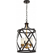 Подвесная люстра Astila LDP 1242-3 BK+MD