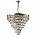 Подвесная люстра Crystal Lux Abigail SP22 D820 Gold/Transparent