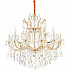 Подвесная люстра Diamond 6071-18 GD+CL