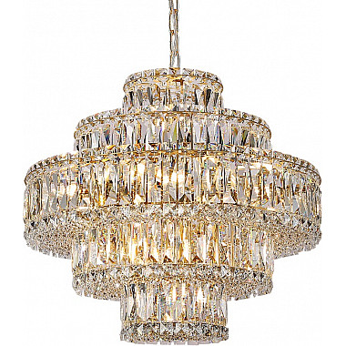 Подвесная люстра 8450 8459+6/C gold