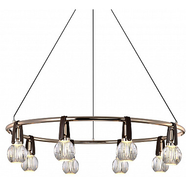 Подвесная люстра P0853 P0853-8C s-gold