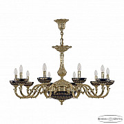 Подвесная люстра 7210 72101P/10/300 G P Amber-Blue/H-1J